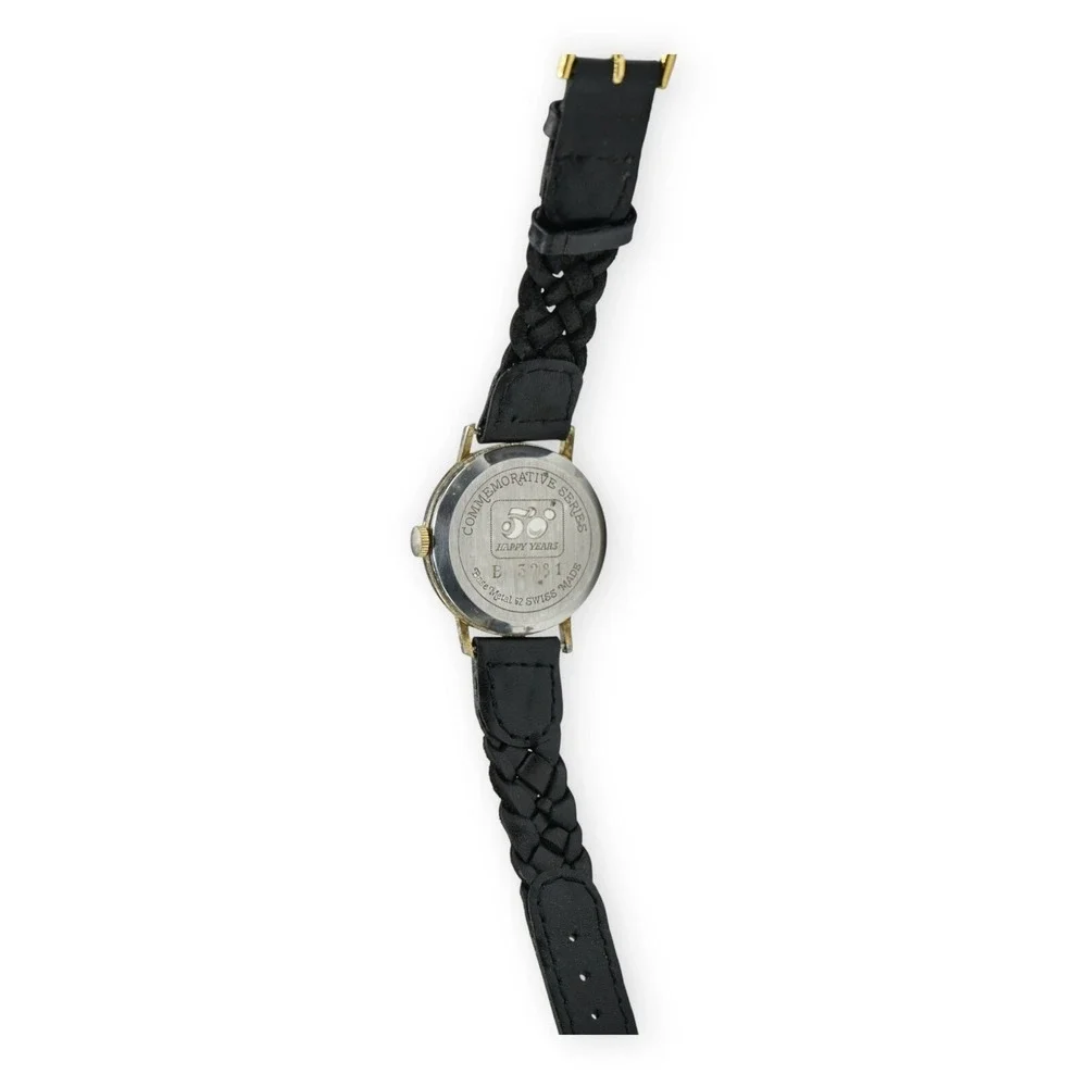 Disney Bradley‎ Mickey Mouse Commerative Series 50 Years Wind Up Watch